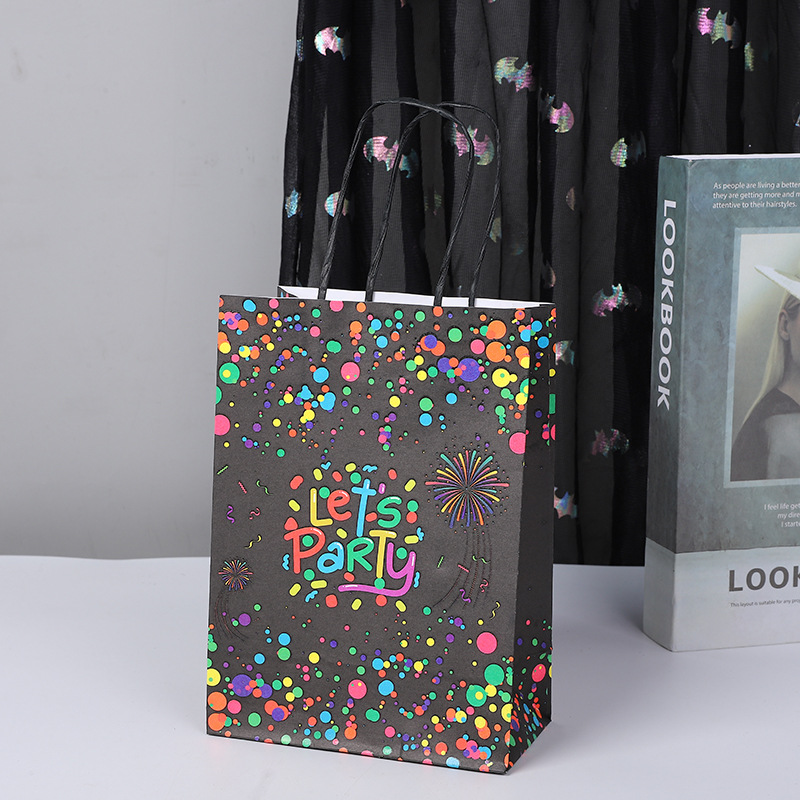 Let'S Party Event Supply - Świecące w ciemności, papierowa torba na