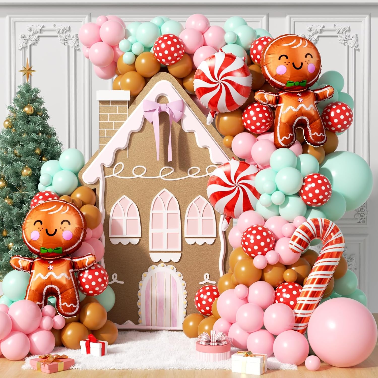 Balloon Arch Kit - 160 szt. Zestaw Girlandy z Balonów