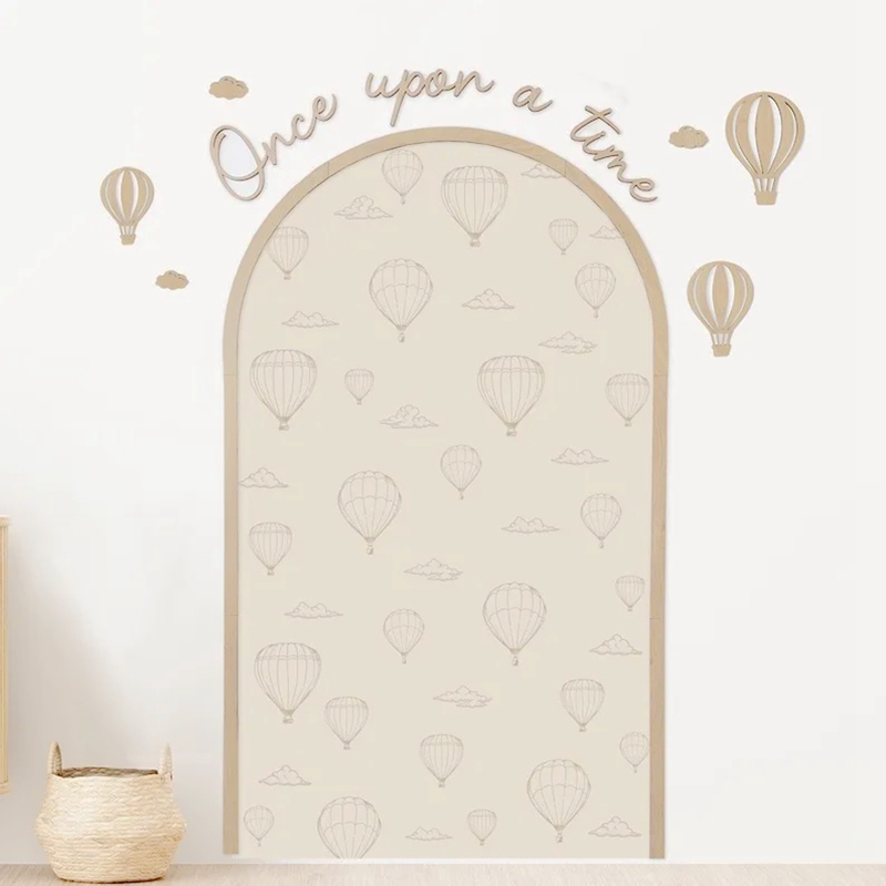 Balloon Arch Kit - Drewniane balony na ogrzane powietrze, drewniana