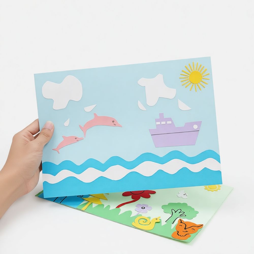Papercraft Supply Invitation - Gruby, kolorowy papier kartonowy A4 i