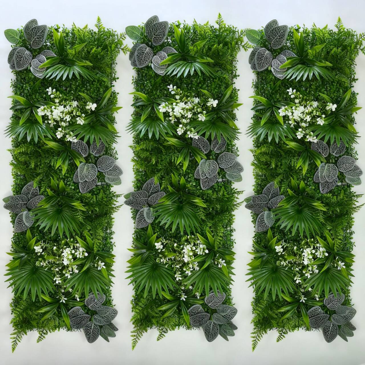 Flower Wall Panel - 40*120CM Sztuczny trawnik, zielona trawa, panel