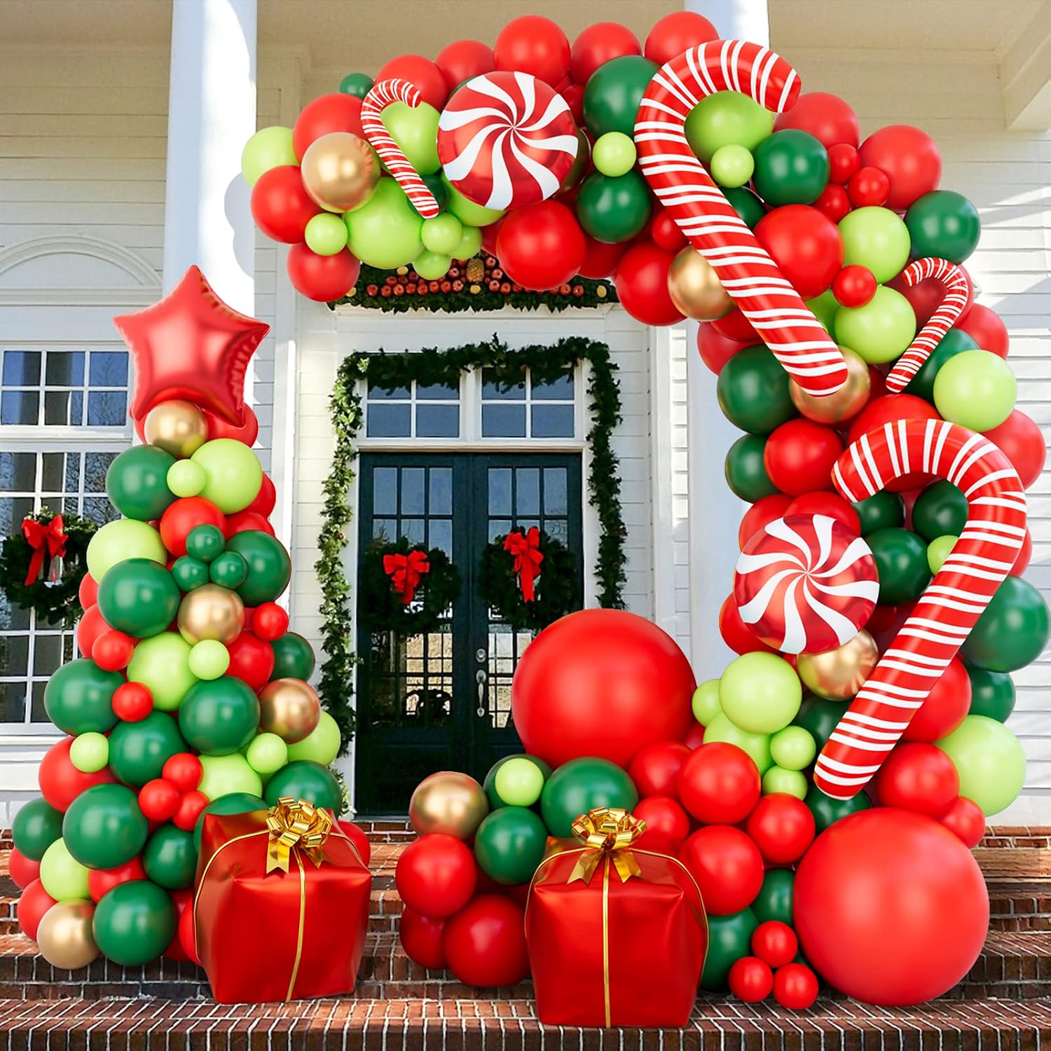 Balloon Arch Kit - 144-częściowy zestaw girlandy balonowej na Boże