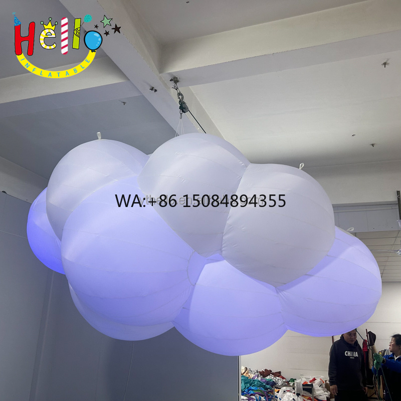 Led Balloon Light - Kolorowy, dmuchany balon w kształcie chmury