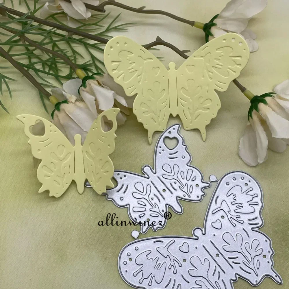 Papercraft Supply Invitation - Wielowarstwowe wycinanki motyli – ozdoby z