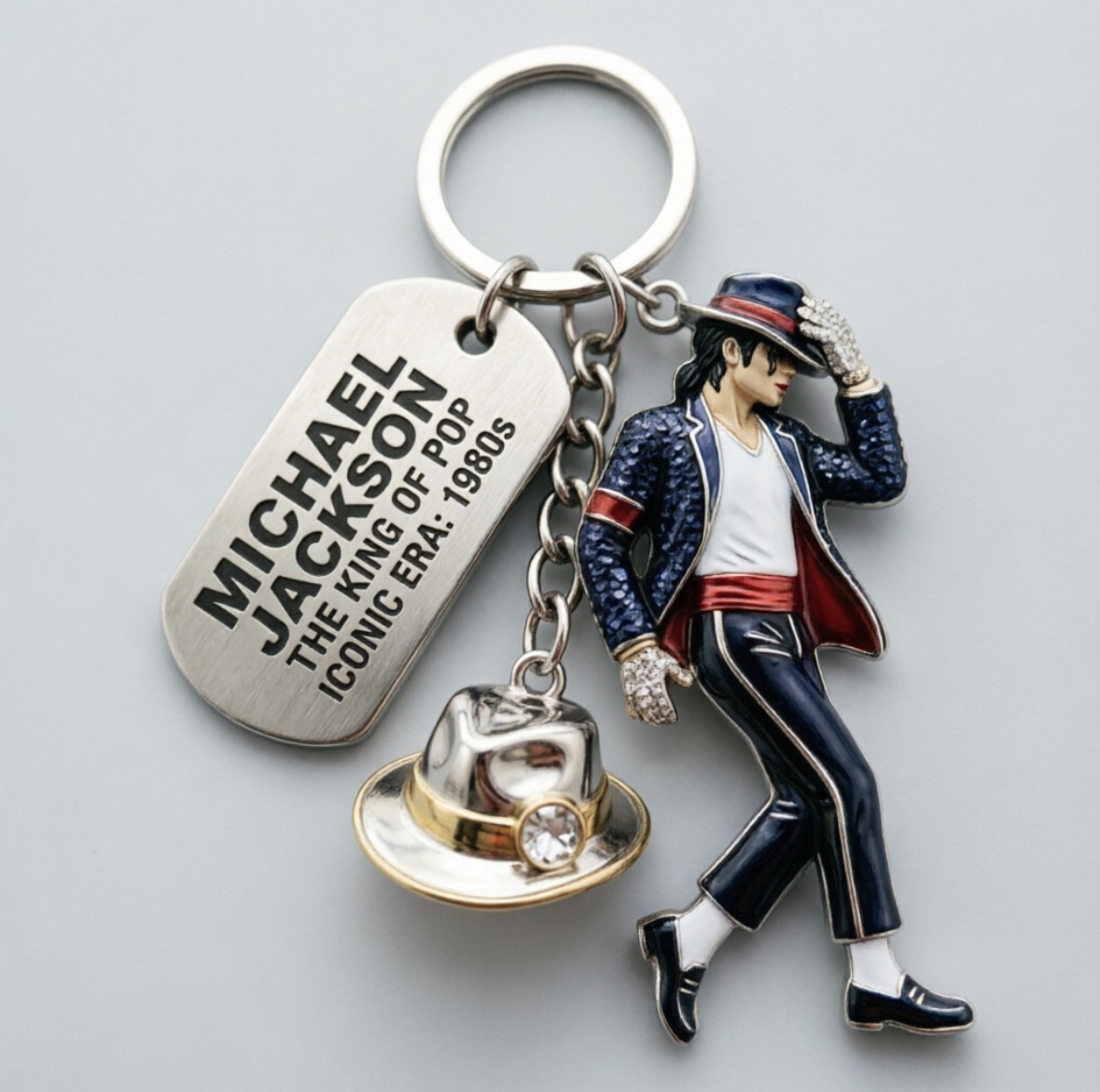 Party Favor Bag - Brelok Michael Jackson do plecaków, torebek,