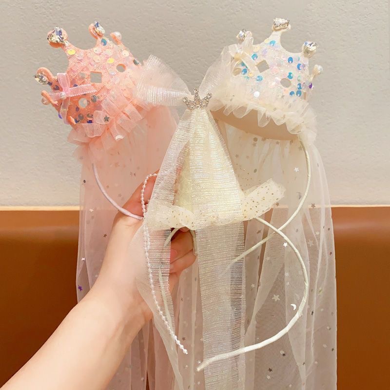 Opaski do włosów z koroną księ – Glitter Tablecloth recenzja i cena