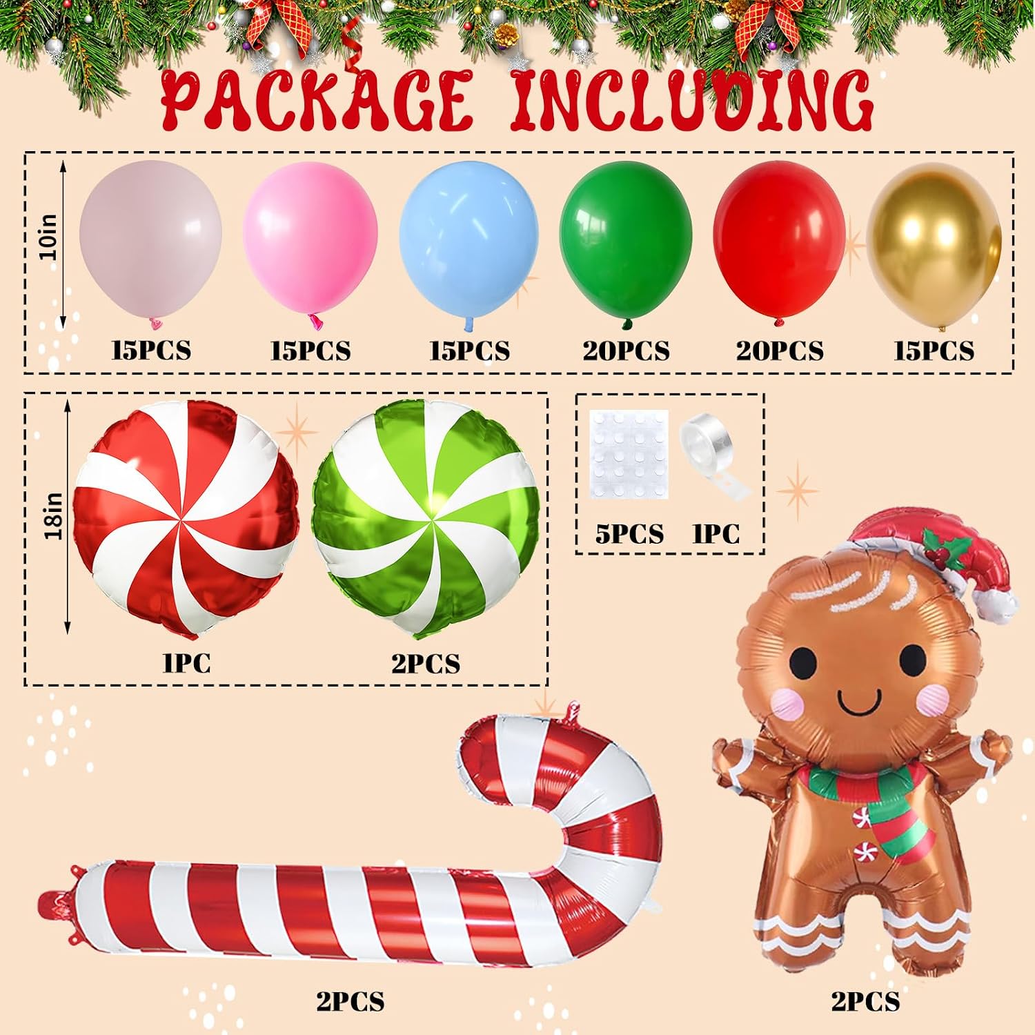 Zestaw girlandy z balonów świą – Balloon Arch Kit recenzja i cena