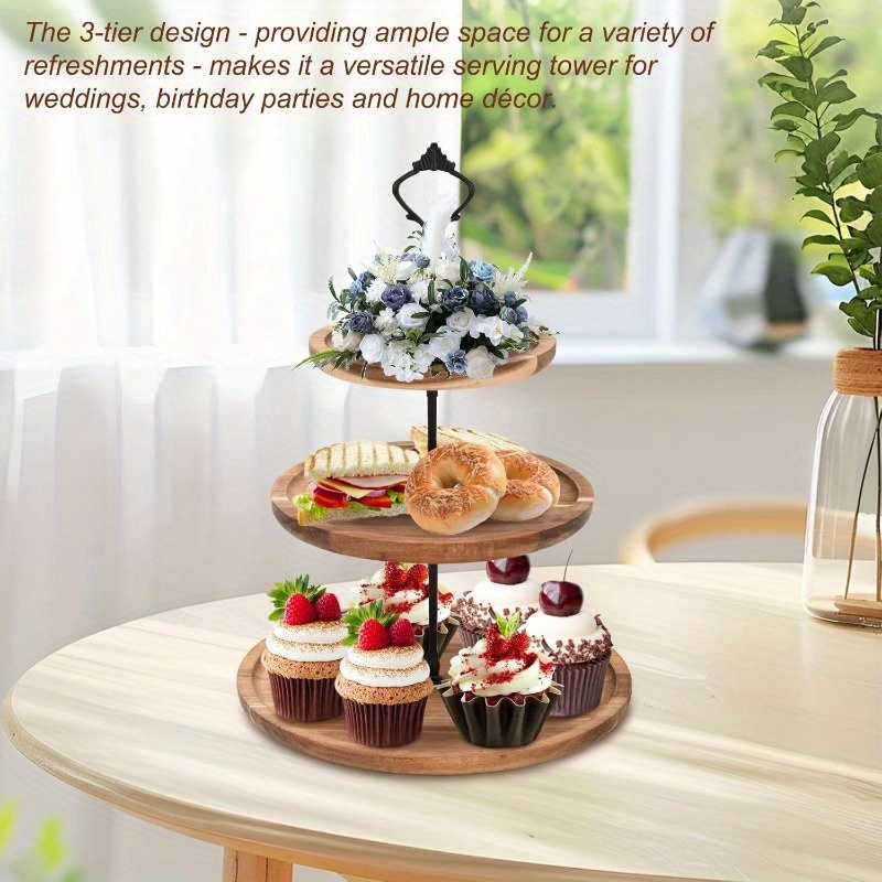 Trójpoziomowy stojak na ciasto – Cupcake Stand Tier recenzja i cena
