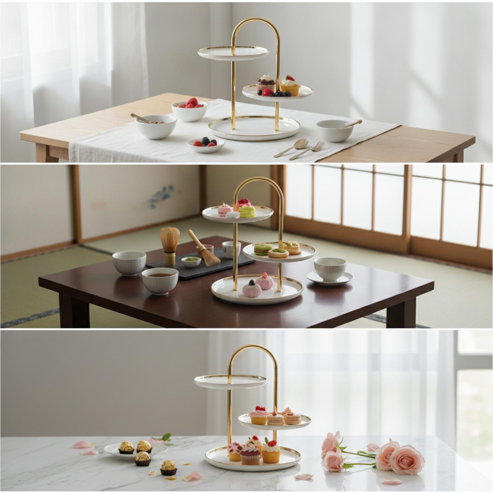 Wielopoziomowy stojak z uchwyt – Cupcake Stand Tier recenzja i cena