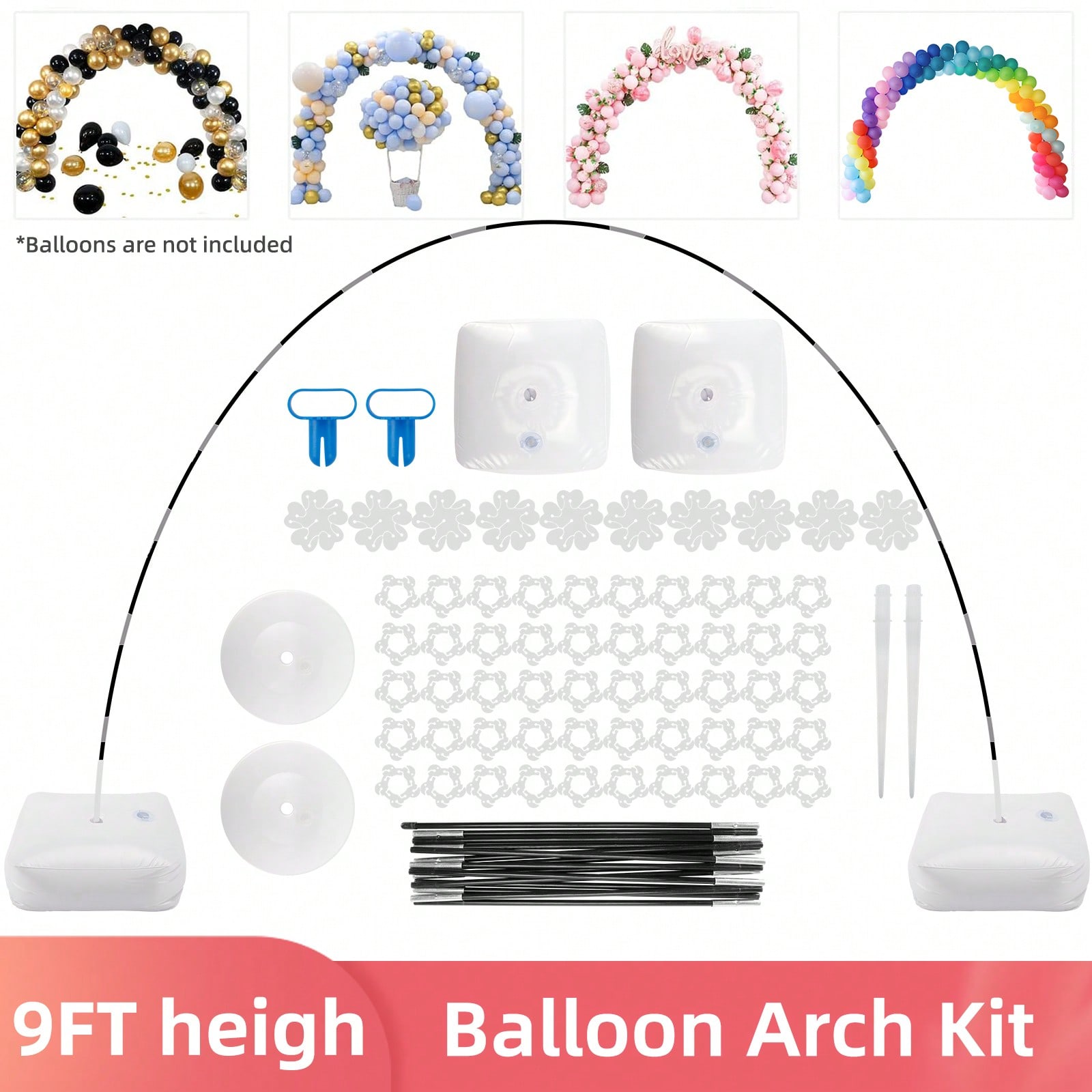 1 zestaw stojaka na łuk balono – Balloon Arch Kit recenzja i cena