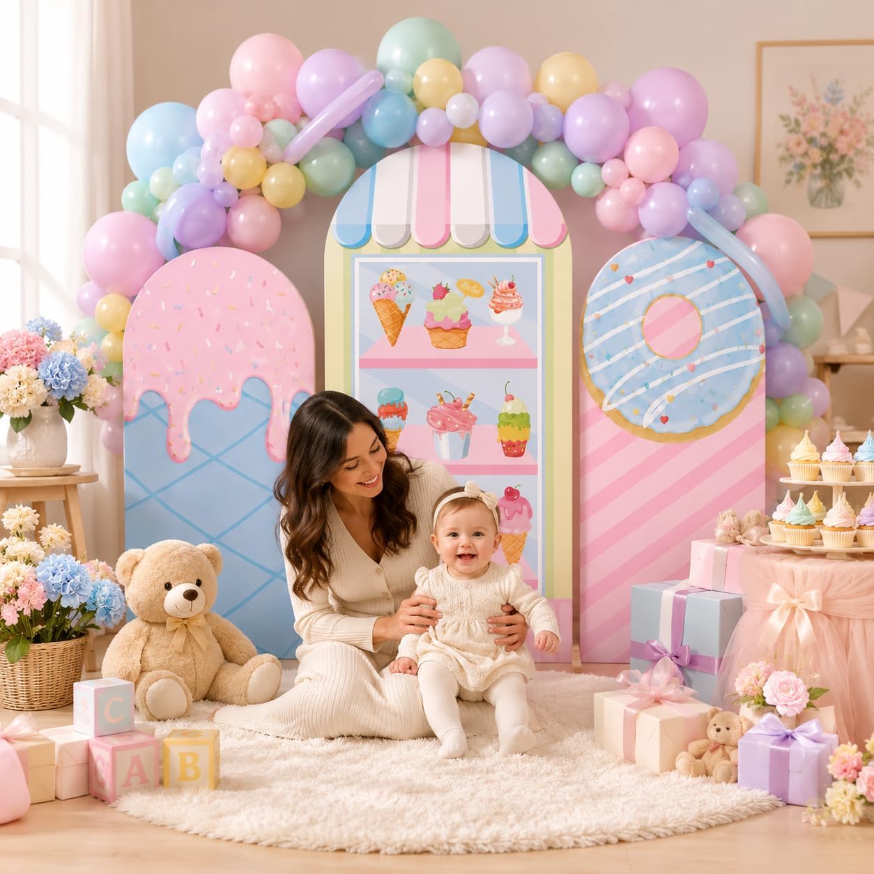 Personalizowana, dwustronna tk – Dessert Table Backdrop recenzja i cena