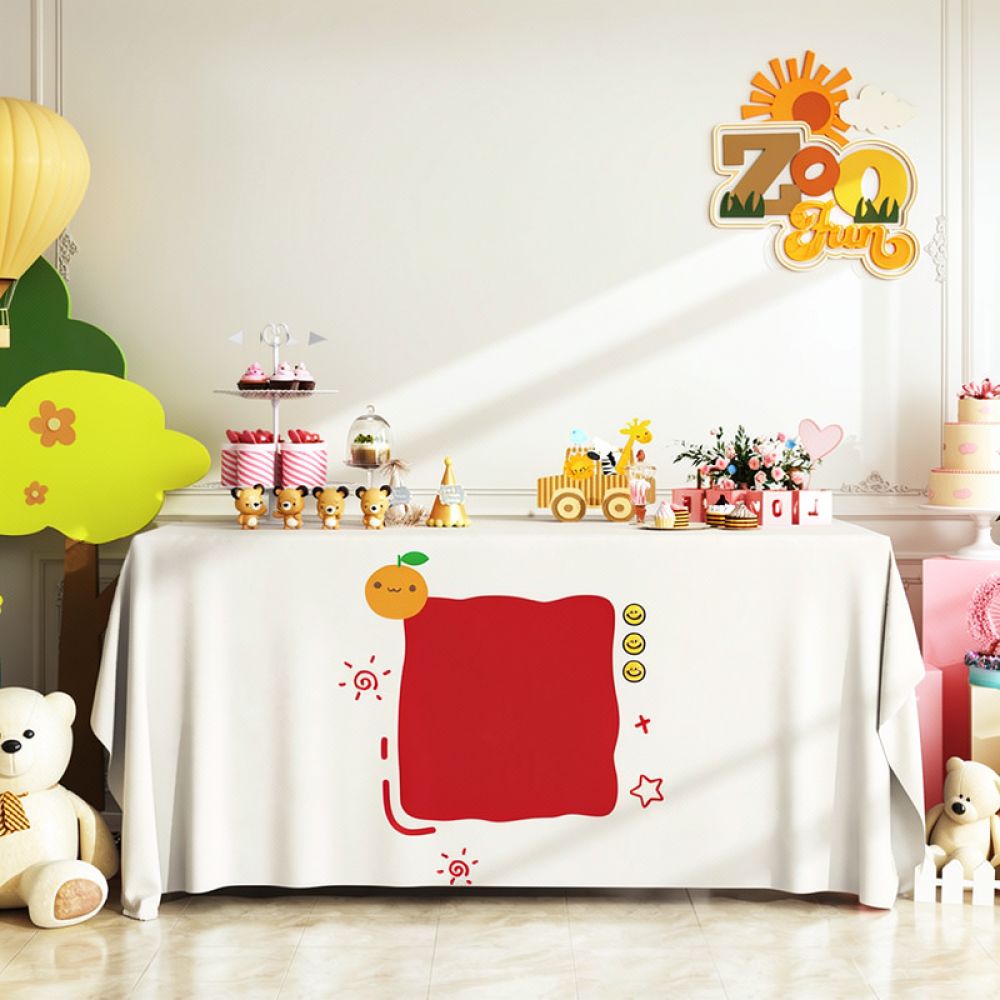 Obrus na przyjęcie urodzinowe, – Dessert Table Backdrop recenzja i cena