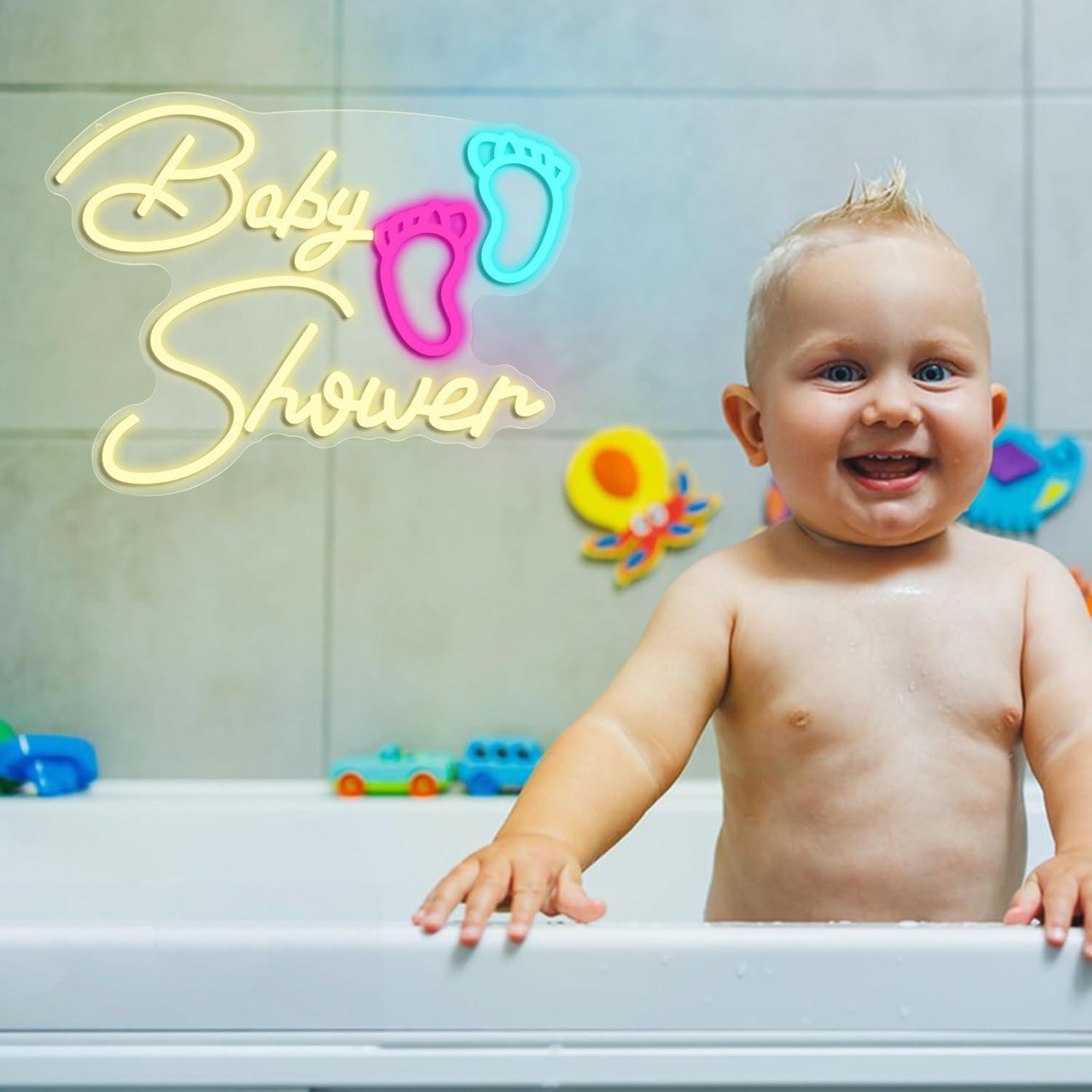 Neonowy napis Baby Shower Oh B – Neon Sign Party recenzja i cena
