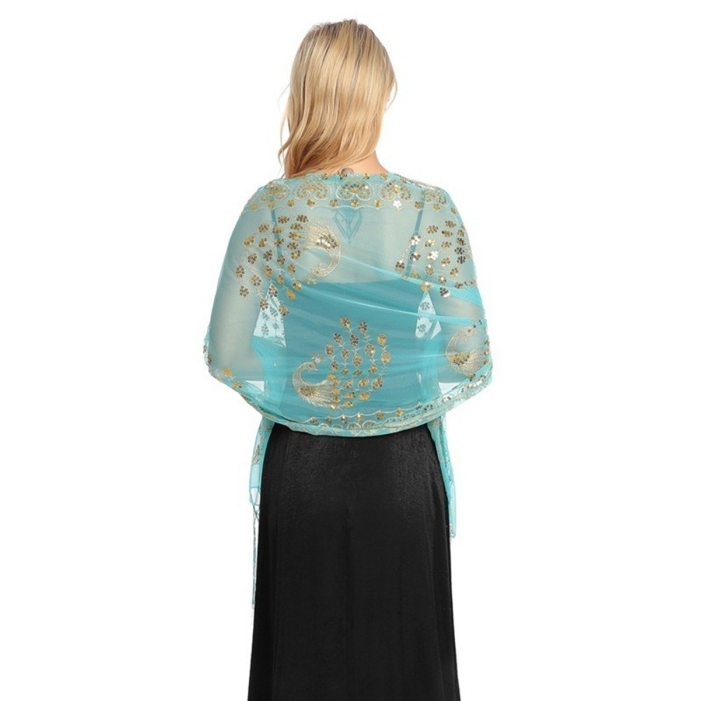 Elegancki ślubny szal z cekina – Glitter Tablecloth recenzja i cena